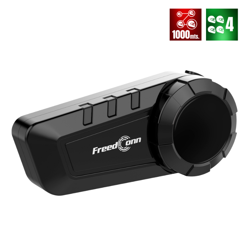 KY PRO - Intercomunicador bluetooth freedconn para casco de moto